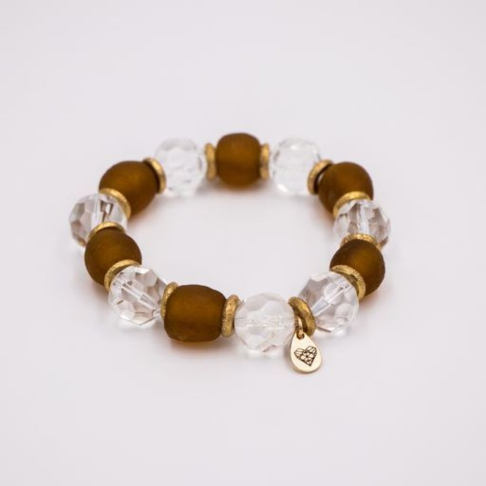 Heart and GEMS Bracelet